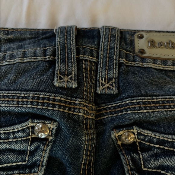 Women’s Rock Revival Jeans “Mandy”Medium Wash Boot Cut Size 26 X 29 - Picture 6 of 16